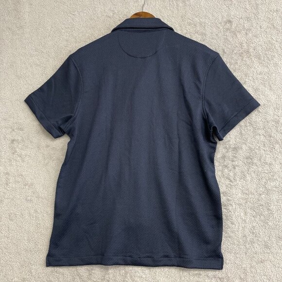 NEW Scotch & Soda Men's M Short Sleeve Button-Up Blue - Picture 3 of 11